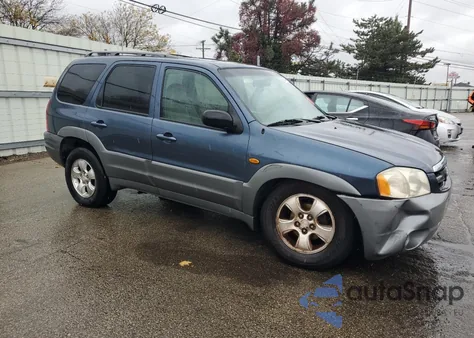 2001 Mazda Tribute Lx z USA, uszkodzony, nr VIN 4F2CU08111KM23528